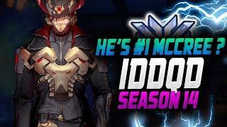 IDDQD IMPOSSIBLE MCCREE! HE'S BEST! [ OVERWATCH SEASON 14 TOP 500]