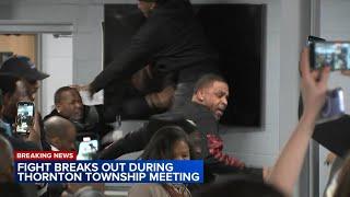 Thornton Township meeting ends in brawl involving Supervisor Tiffany Henyard, witnesses say