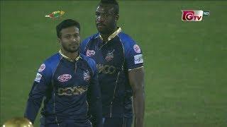 Shakib Al Hasan's 4 Wickets Against Chittagong Vikings | 24th Match | Edition 6 | BPL 2019