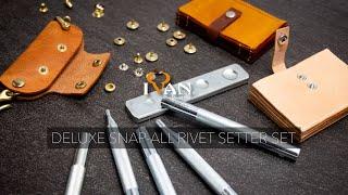 Deluxe Snap All Rivet Setter Set