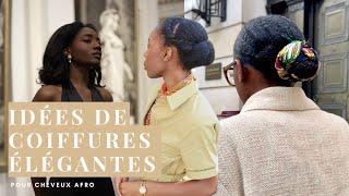 Pas de gel, pas d'extensions Coiffures faciles et élégantes pour cheveux crépus/afro