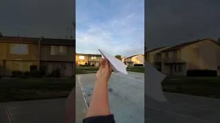 ProjectCLASSIC - How to make a classic paper airplane fly Far - Tutorial - Dart +