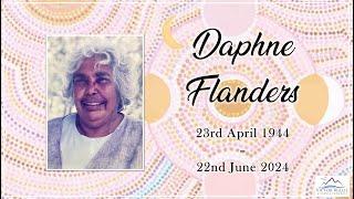 In Loving Memory of Daphne  Bertha Flanders