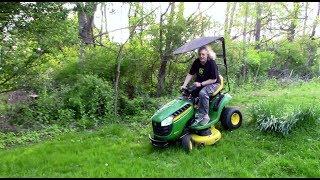 Installing a Sun Canopy Roof on John Deere D105