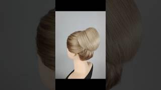 #hairstyle #A very easy elegant updo#KKhairstory