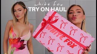 white fox try on haul | 30% off code!!