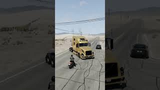 Realistic Highway Car Crash #76 - BeamNG.Drive