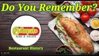 Do You Remember Blimpie  Subs?