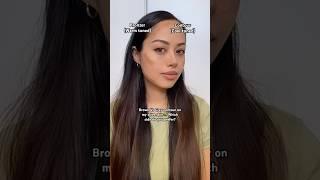 Contour Vs Bronzer for contouring medium olive skin | Cool vs warm toned #contour #makeup