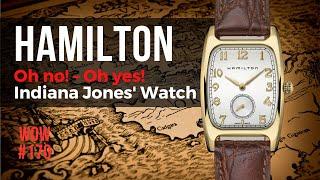 Indiana Jones' Watch! Hamilton American Classic Boulton Quartz // Watch of the Week. Review #170