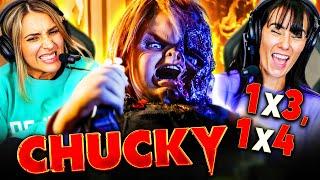 CHUCKY Season 1, Episodes 3 & 4 REACTION!! Chucky TV Series | Child's Play | Review