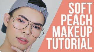 SOFT PEACH MAKEUP TUTORIAL | Kenny Manalad