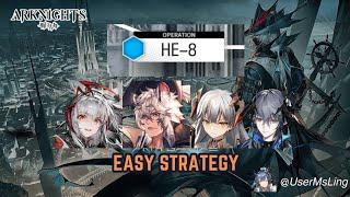 HE-8 | [Arknights] | Hortus de Escapismo | Event Stage | Easy Strategy