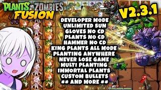 UPDATE MOD MENU Plants vs Zombies Fusion 2.3.1 - Android APK