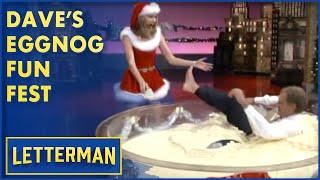 Dave's Holiday Eggnog Fun Fest | David Letterman