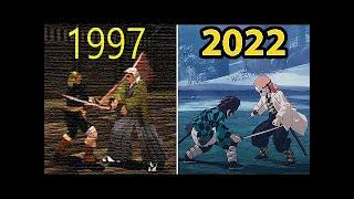 Evolution of Arena Fighter Games 1997 2022