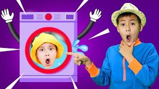 Oh No! in the Washing Machine? 🫣 | Yummy Kids Songs