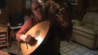 Kitty Assists Jeff Rolando with Bach Chaccone BWV 1004 Partita 2