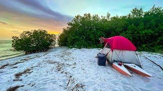 Solo Camping Mission on Live Paddle Board.