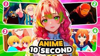 ANIME 10 SEC SCENE #2 ⏰ Anime Otaku Quiz 