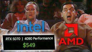 AMD and Intel Reacting to Nvidia RTX 50 Series