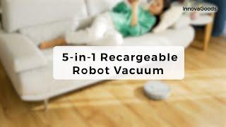 InnovaGoods 5-in-1 Recargeable Robot Vacuum