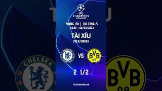 SOI KÈO BÓNG ĐÁ HÔM NAY | Chelsea vs Dortmund | VÒNG 1/8 CÚP C1 Champions League #chelsea #dortmund