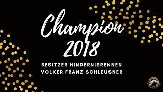 Champion 2018 Besitzer Hindernisrennen - Volker Franz Schleusner