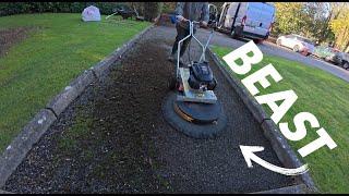 Watch the Westermann DESTROY Moss on This Car Park! | Pressure Wash, Moss Brush, Spray Treatment!