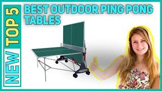  Best Outdoor Ping Pong Tables 2023 - Top 5 Outdoor Ping Pong Tables