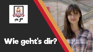 Wie geht's dir? - Talking about how you're feeling in German - Coffee Break German To Go Episode 1