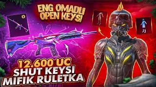  12.600 UCga SHUT va VTORJENIYA OCHAMIZ /  ENG OMADLI OPEN-KEYSLARIMDAN BIRI / PUBG MOBILE