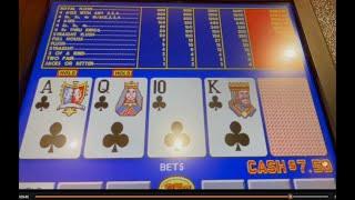 Video Poker: Triple Double Bonus Poker Progressive Play Session