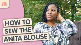 How to Make the Anita Peasant Blouse Easily | Style Arc | Sewalong Tutorial