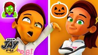  SPOOKY HALLOWEEN with Team Jay  | Zombie Chaos ‍️ & More! | Team Jay by Juventus 