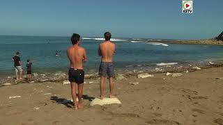 BASQUE COUNTRY |   ‍️ Surfing Lafiténia-Beach - NEW YORK EUSKADI TV 