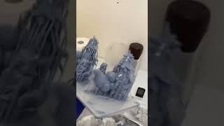 Hisui Growlithe and Arcanine resin 3d print #pokemonlegendsarceus
