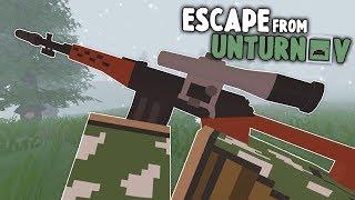 SVD DRAGUNOV SNIPER RAIDS! - Escape from Unturnov #04 | Unturned