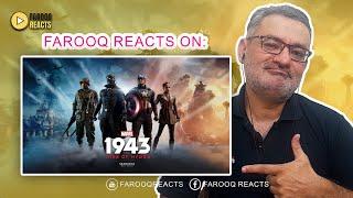 Farooq Reacts | Marvel 1943: Rise of Hydra | Story Trailer #gamingvideos  #games