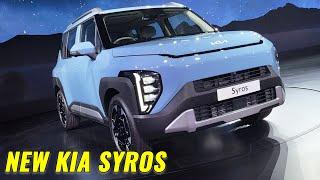 2025 Kia Syros Debuts in India – Design, Features & Overview!