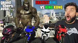 Escaping King Kong In The Fastest Yamaha R1 In The World | GTA 5 GAMEPLAY #31