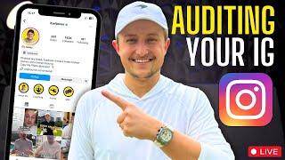 Auditing Your IG Profiles LIVE + Live Q&A