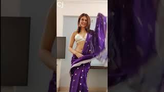 Shraddha Das Saree | Shraddha Das Latest Photoshoot | Shraddha Das Hot | #ShraddhaDas Viral #Shorts