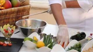Making Lobster Ceviche with Executive Chef Clayton