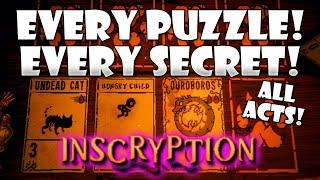 All Puzzles and Secrets in Inscryption! All Acts!