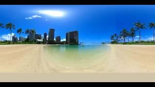 Hilton Hawaiian Village Duke Kahanamoku Lagoon in 360 Degrees