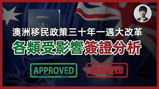 【突發移民重大改革】澳洲移民部長宣佈多類簽證政策正在發生翻天覆地變化！｜涉及GTI、雇主擔保、學生簽證、打分制、職業列表和父母移民香港人移民澳洲生活 |澳洲買樓睇樓丨澳洲買樓丨澳洲Alison老師