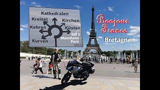 2022 - Motorradtour-Frankreich - Bretagne - Teil 1 bis Paris