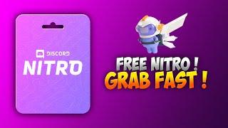 HOW TO GET FREE NITRO IN 40 SECONDS (2024)