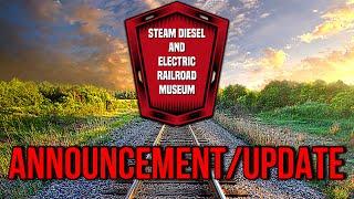 Steam diesel and electric railroad announcement:update